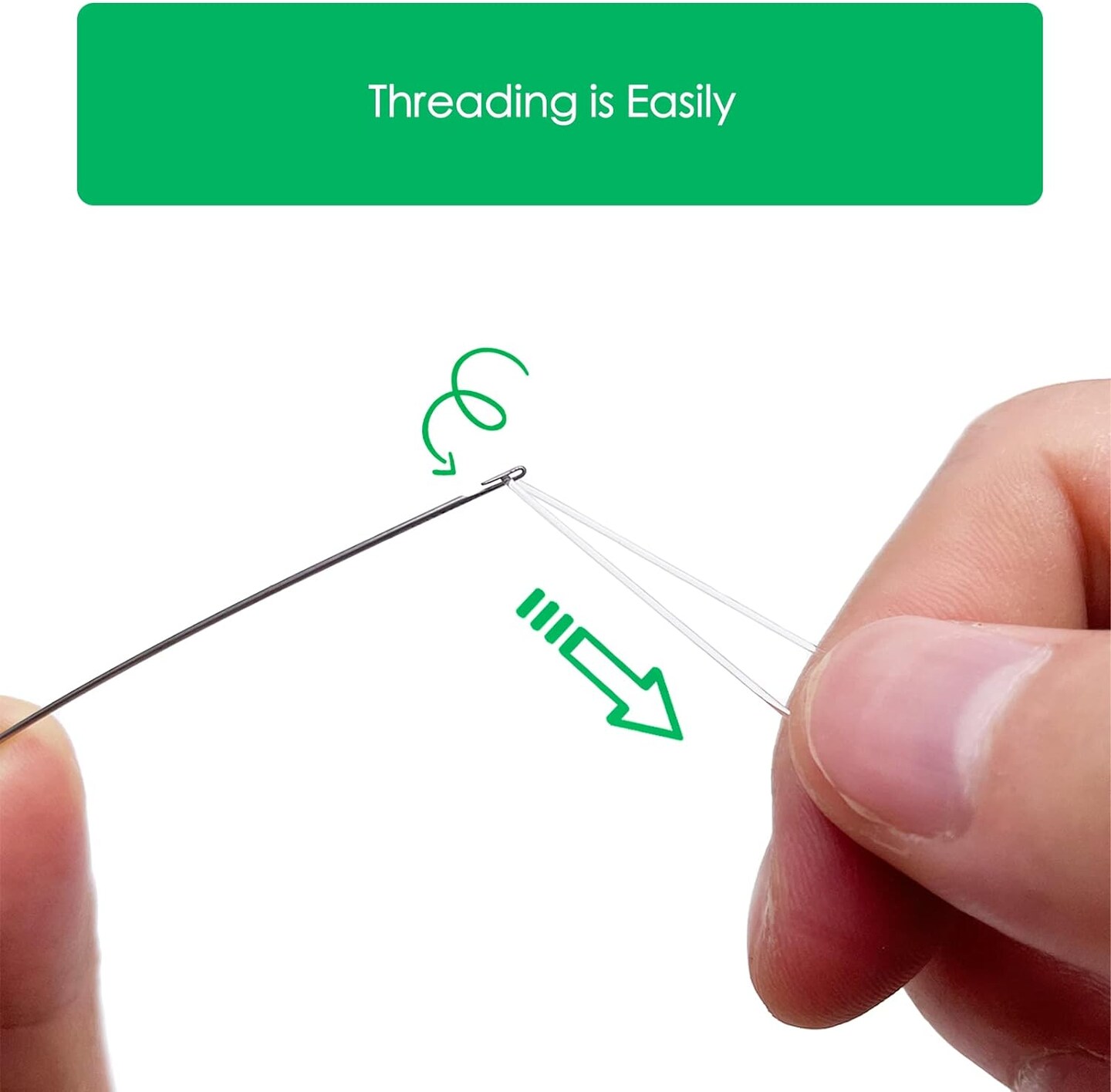 4 PCS Beading Needles - 6.7 inches Clip-Style Beading Needles for Bead Spinner, 0.7mm Diameter, Efficient|Sturdy Beading Needles for Jewelry Making (4-Curved/0.7mm)