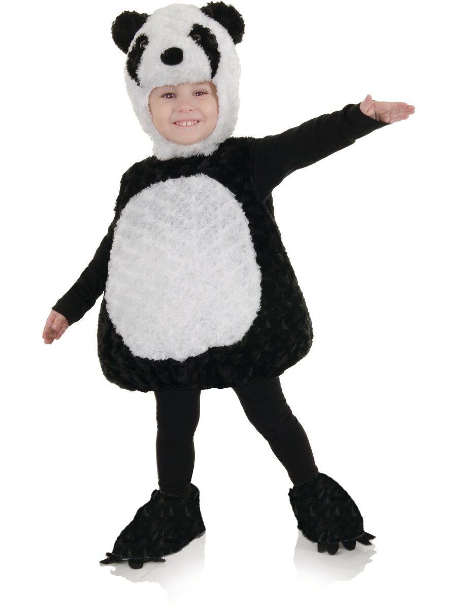 Belly Babies Plush Black And White Panda Bear Toddler Costume