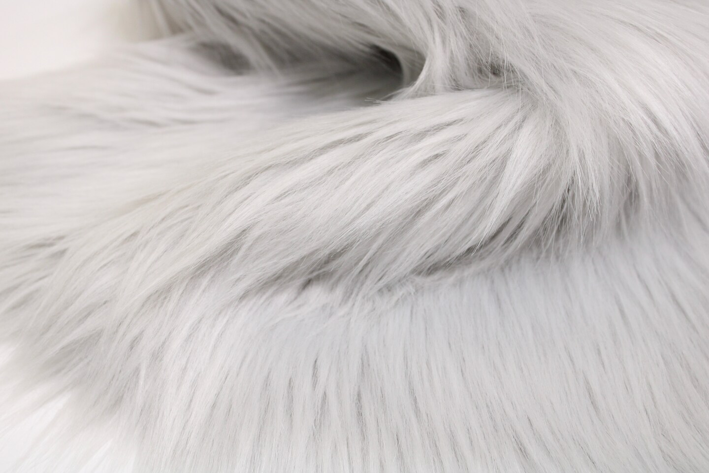 Light Gray Faux Fur by Trendy Luxe | Michaels