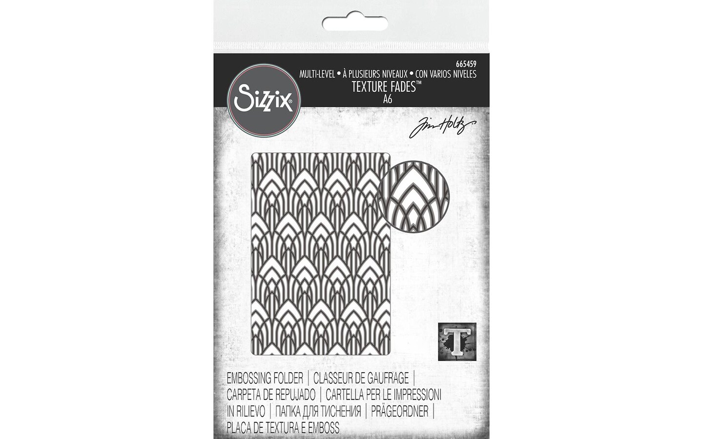 Sizzix THoltz ML TF Emboss Folder Arched Michaels