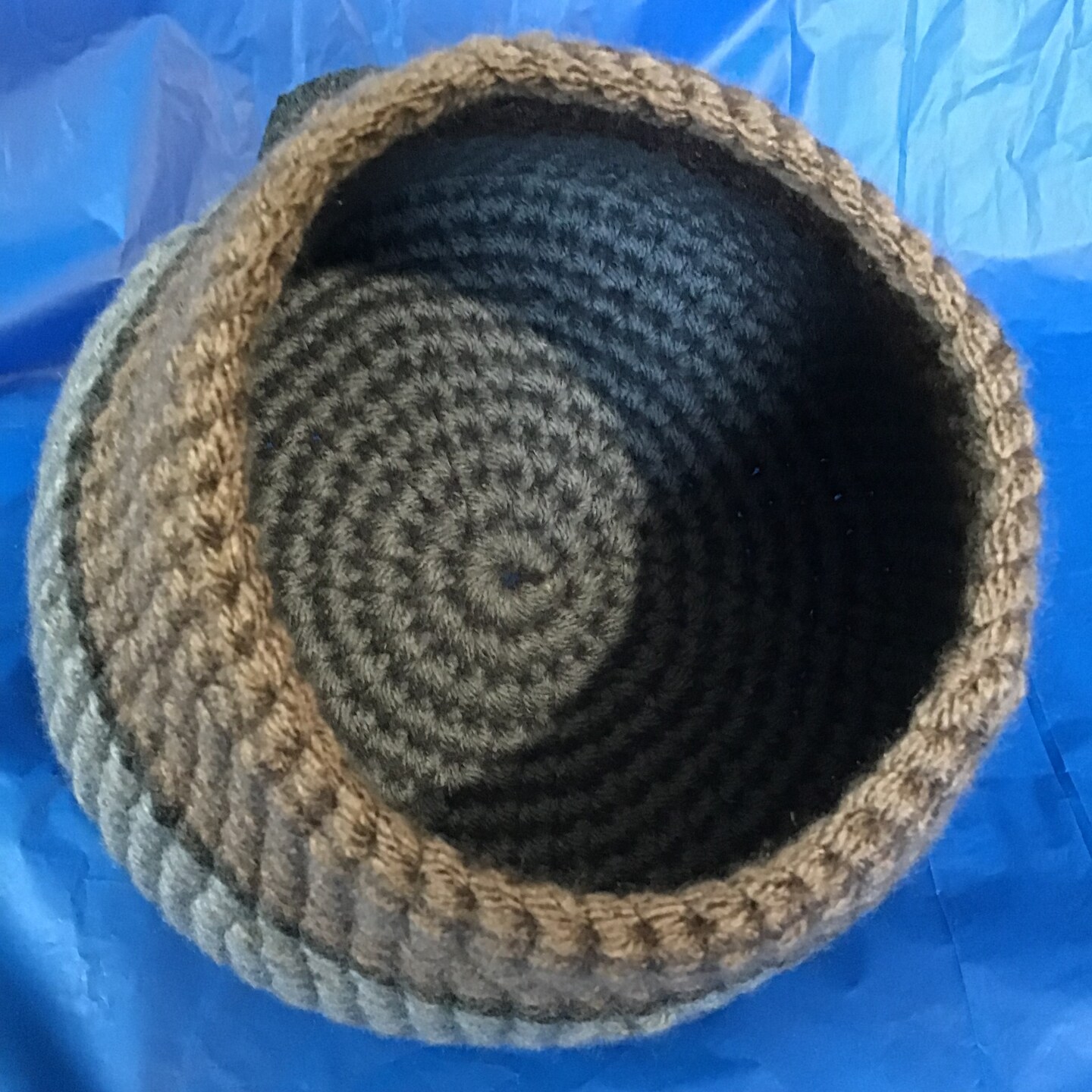 The Temple Crochet Bowl With Crochet Lid