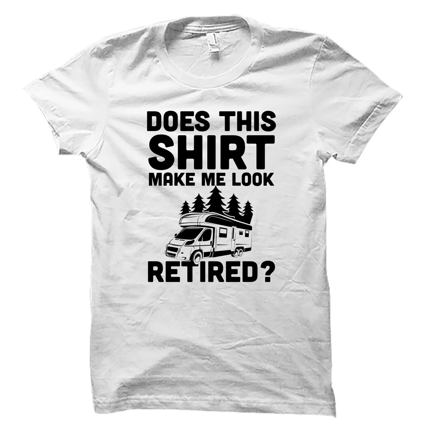 Camping Shirt. Retirement Gift. Camping Gift. Camper Shirt. Retired ...