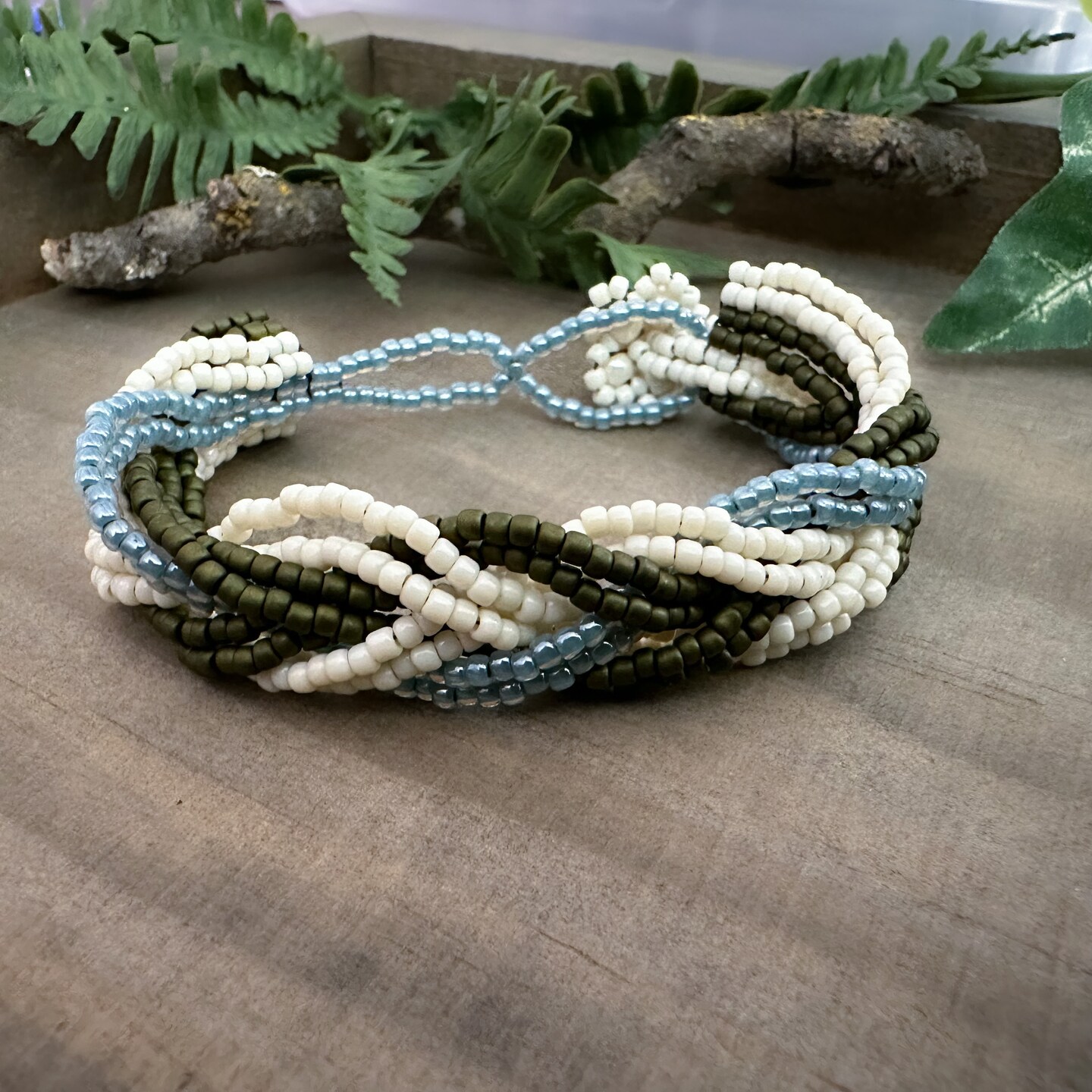 Seed Beaded Braided Bracelet with Danielle Wickes Free Online