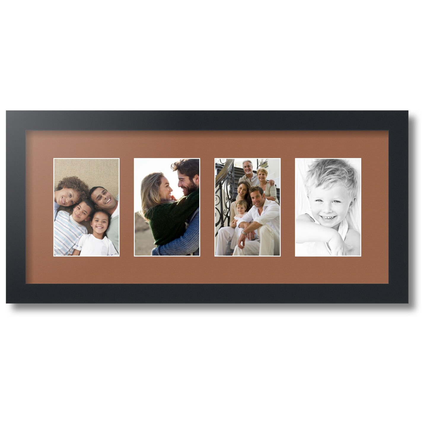 ArtToFrames Collage Photo Picture Frame with 4 - 4x6 inch Openings ...