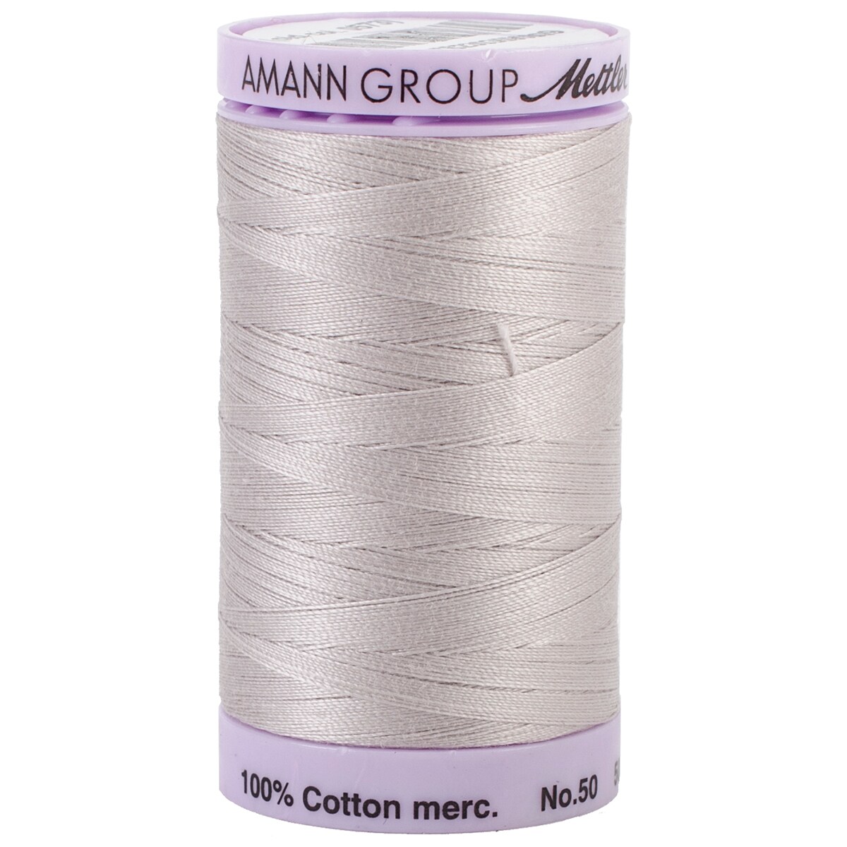 Mettler Silk Finish Cotton Thread 50wt 547yd Rain Cloud