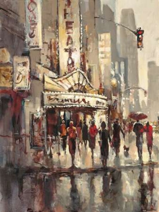 City Scene Poster Print by Brent Heighton - Item # VARPDX222HEI1054