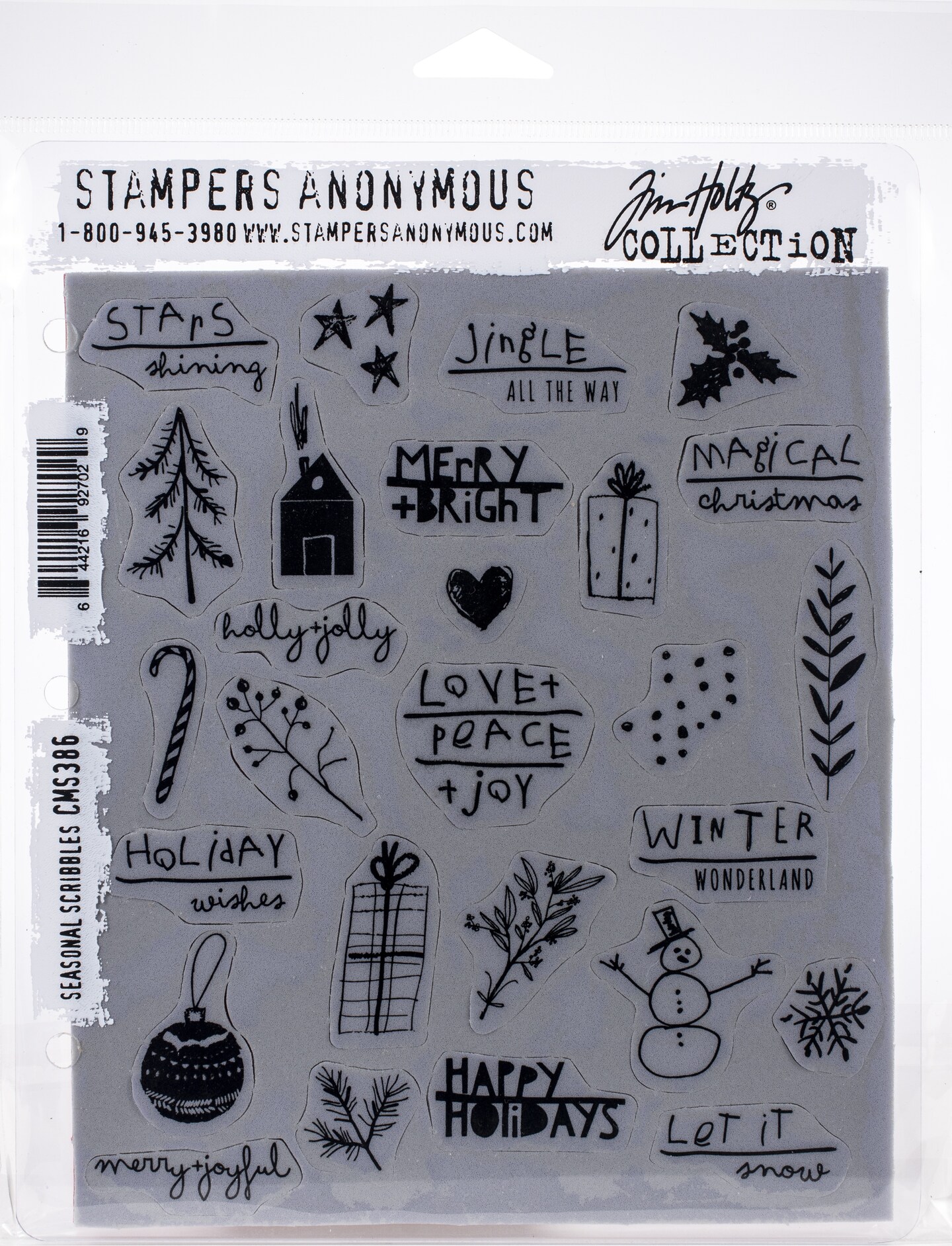 Tim Holtz Cling Stamps 7