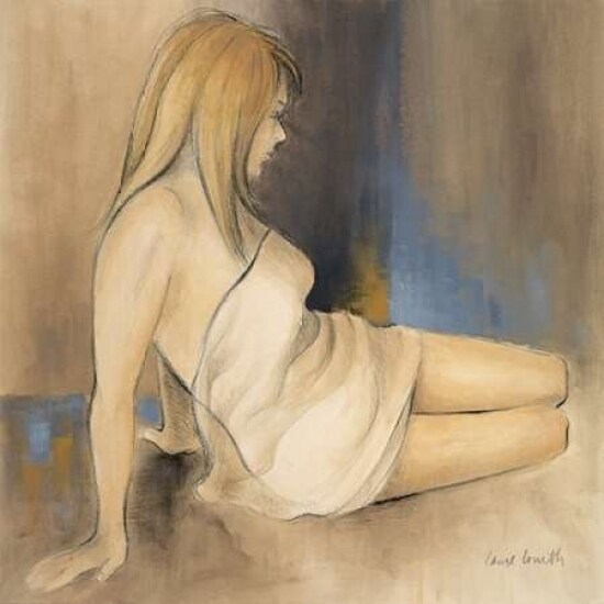 Waking Woman II - blue Poster Print by Lanie Loreth - Item # VARPDX7096A
