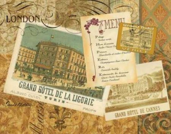 Grand Hotel London Poster Print by Pamela Gladding - Item # VARPDXGLA326