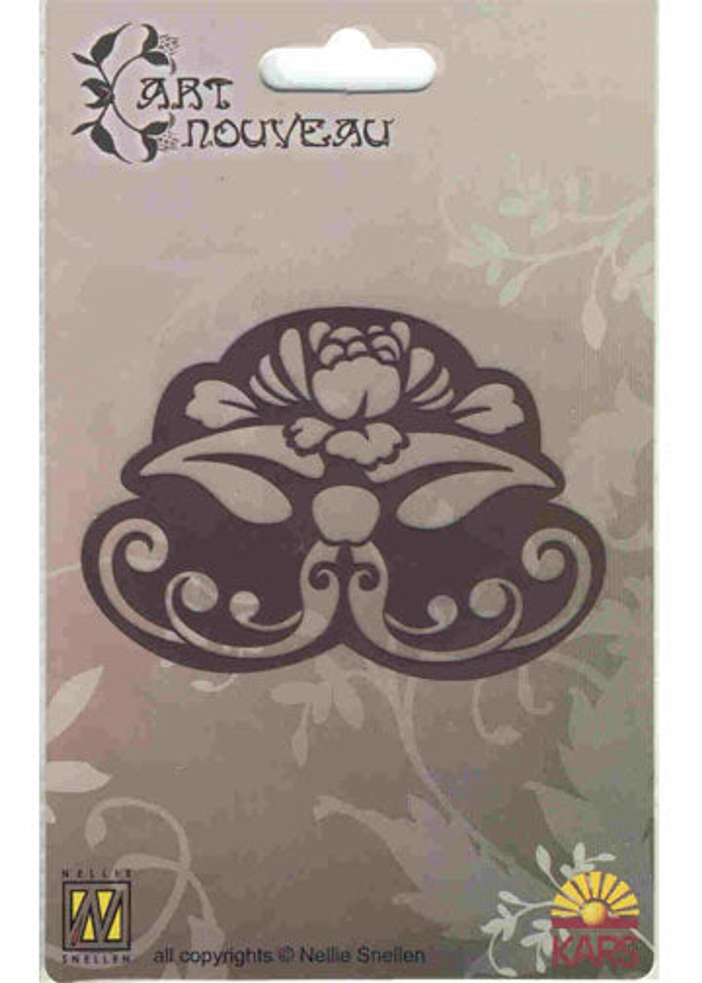Nellie&#x27;s Choice Art Nouveau Stencil - Ornament