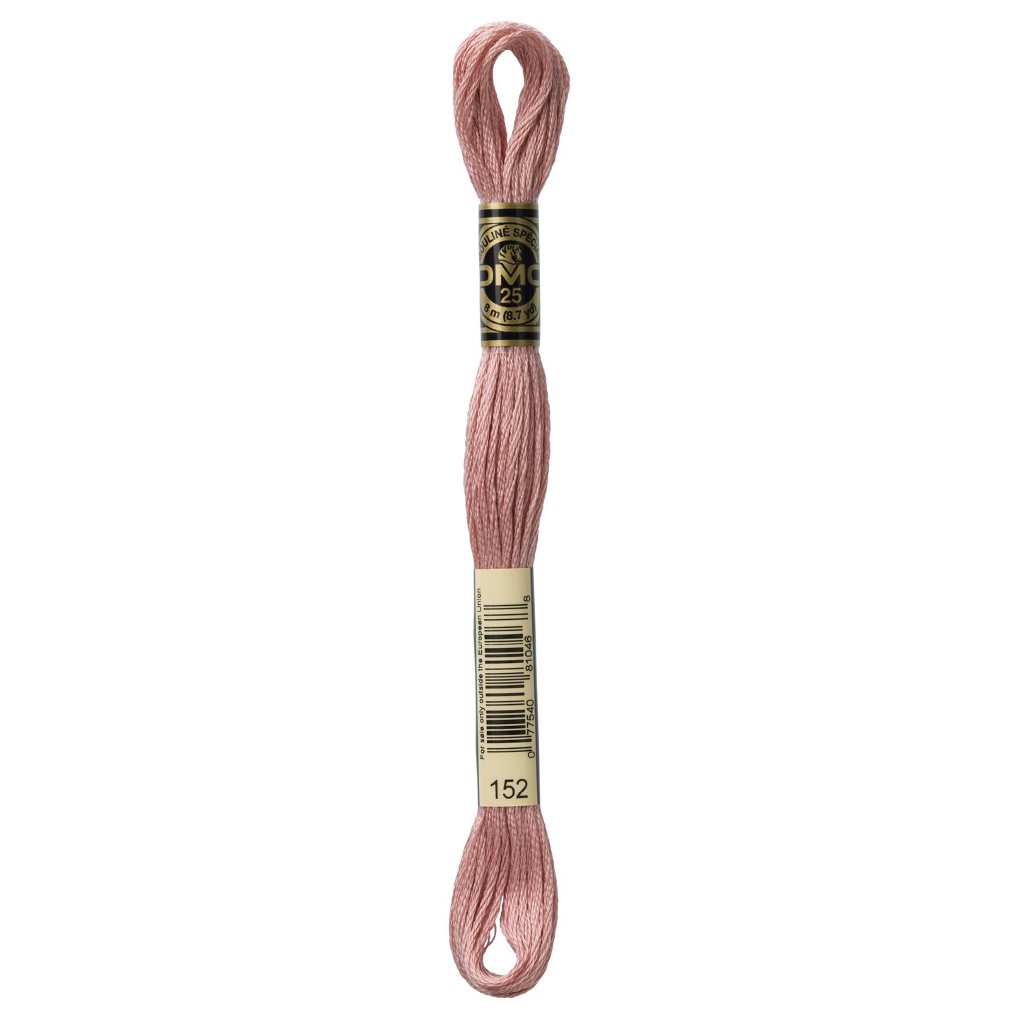 DMC 6-Strand Embroidery Cotton 8.7yd-Medium Light Shell Pink-Between 223 &#x26;224