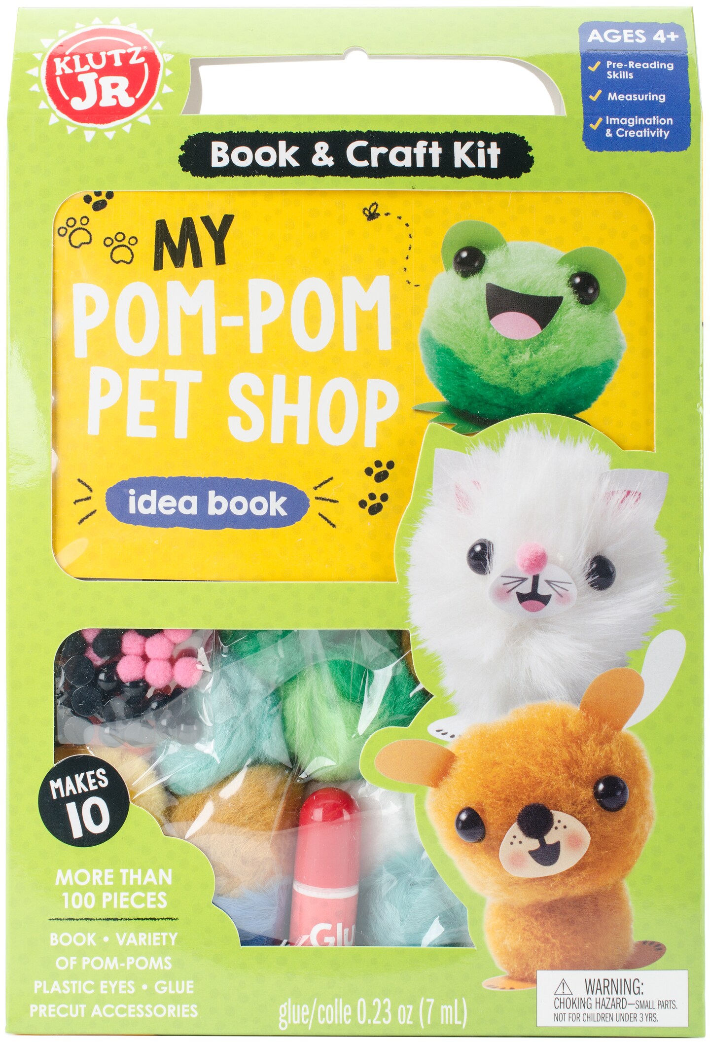 Klutz Jr. My Pom-Pom Pet Shop Kit-