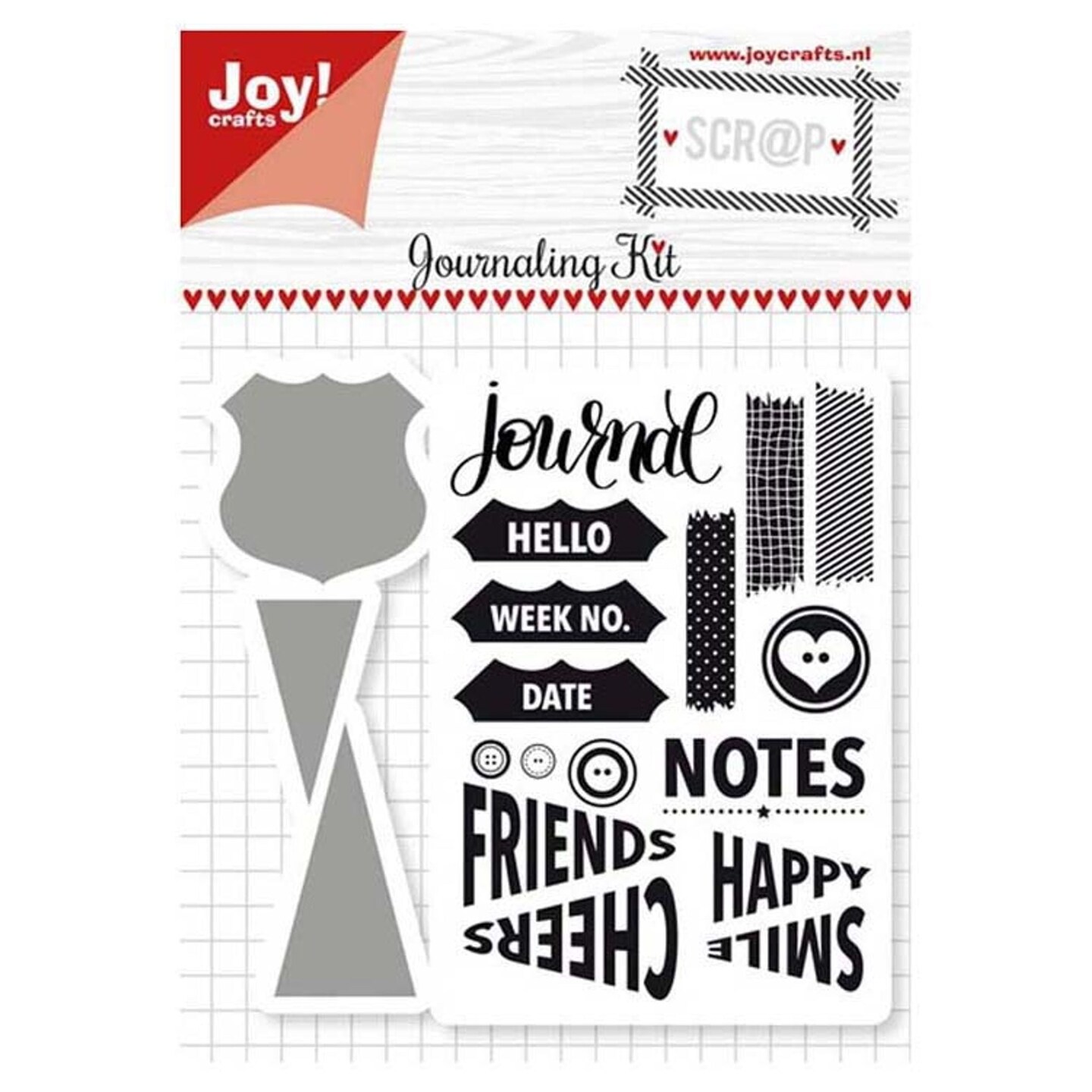 Joy! Crafts Die & Stamp Journaling Kit Michaels