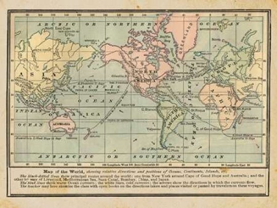 World Map I Poster Print by Gwendolyn Babbit - Item # VARPDXBAB204