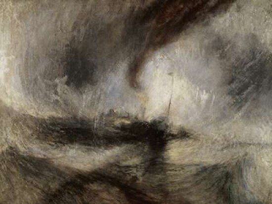 Snow Storm at Sea Poster Print by  Joseph M.W. Turner - Item # VARPDX282998