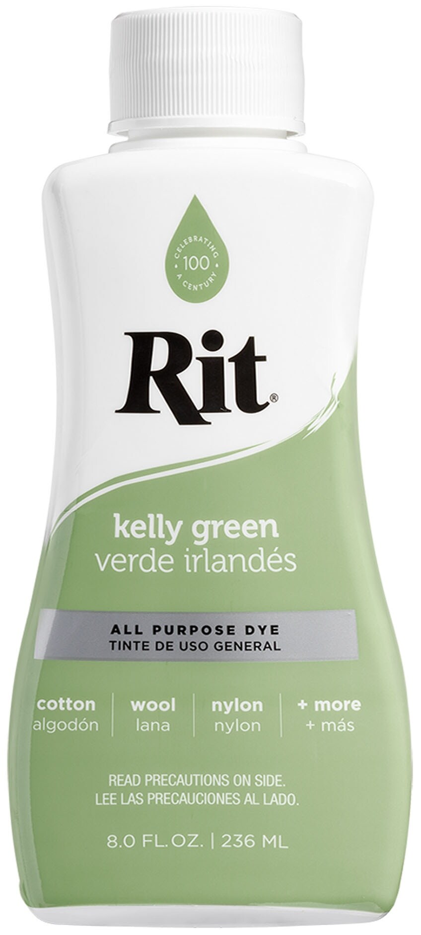 Rit Dye Liquid 8oz - All Purpose Dye - Same Day Shipping (Apple Green)