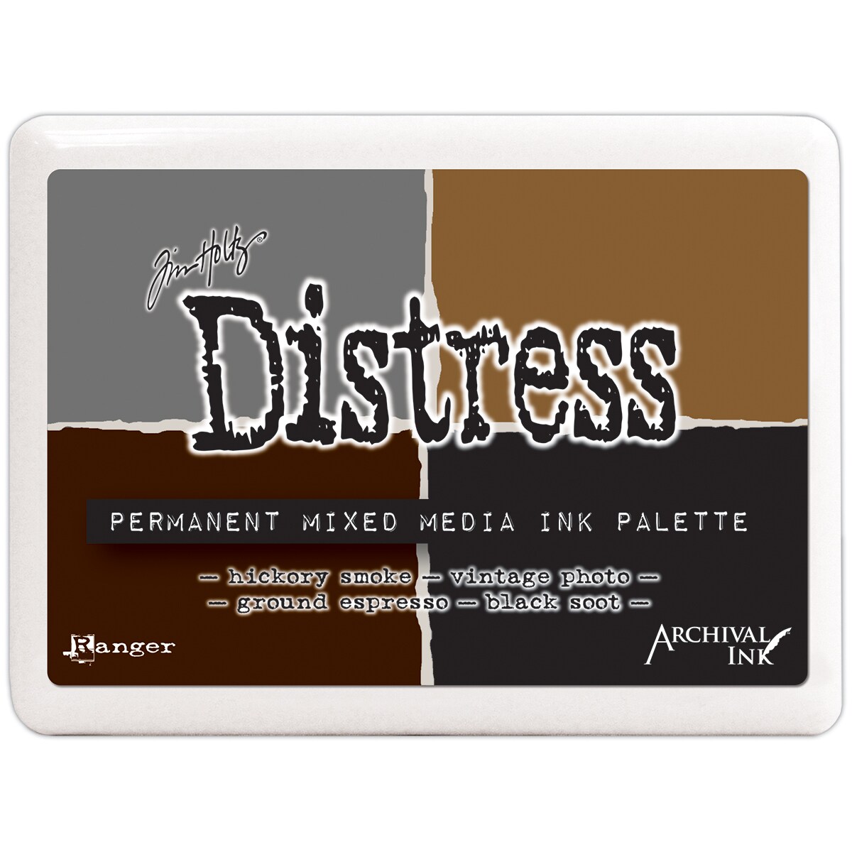 Tim Holtz Distress Mixed Media Palette-Permanent