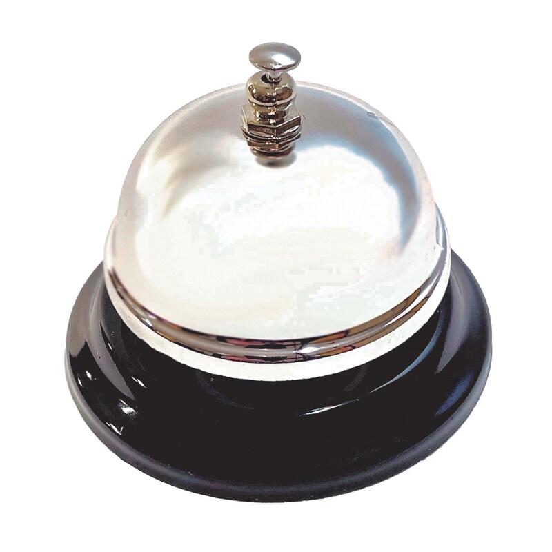 Desk call outlet bell