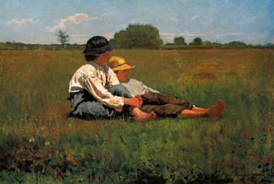 Boys In A Pasture Poster Print by Winslow Homer - Item # VARPDX373209