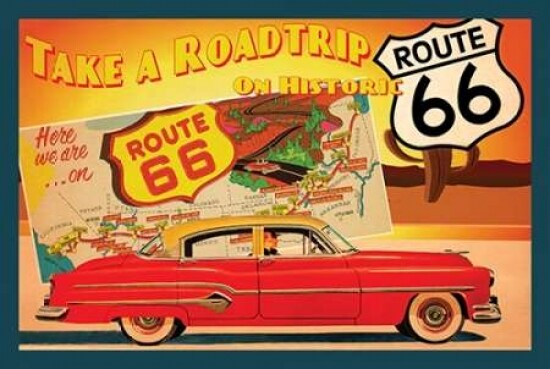 Route 66 I Poster Print by Jason Giacopelli - Item # VARPDXGPL106