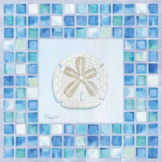 Mosaic Sanddollar Poster Print by Paul Brent - Item # VARPDXBNT094