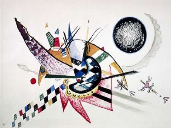 Watercolor Painting of Composition Poster Print by Wassily Kandinsky - Item # VARPDX3WK2658