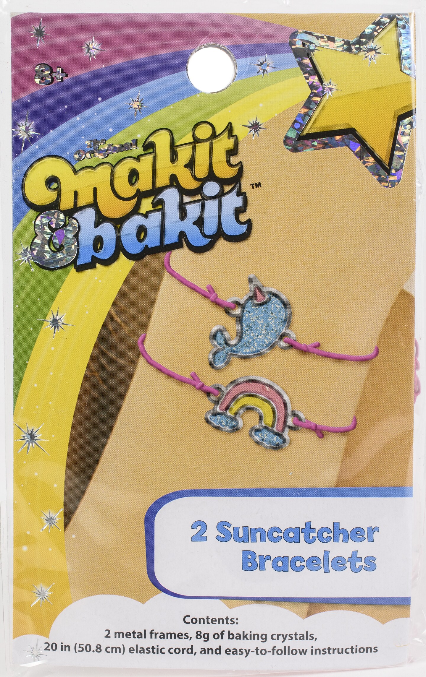 Makit &#x26; Bakit Suncatcher Kit-Bracelets Charms 2/Pkg
