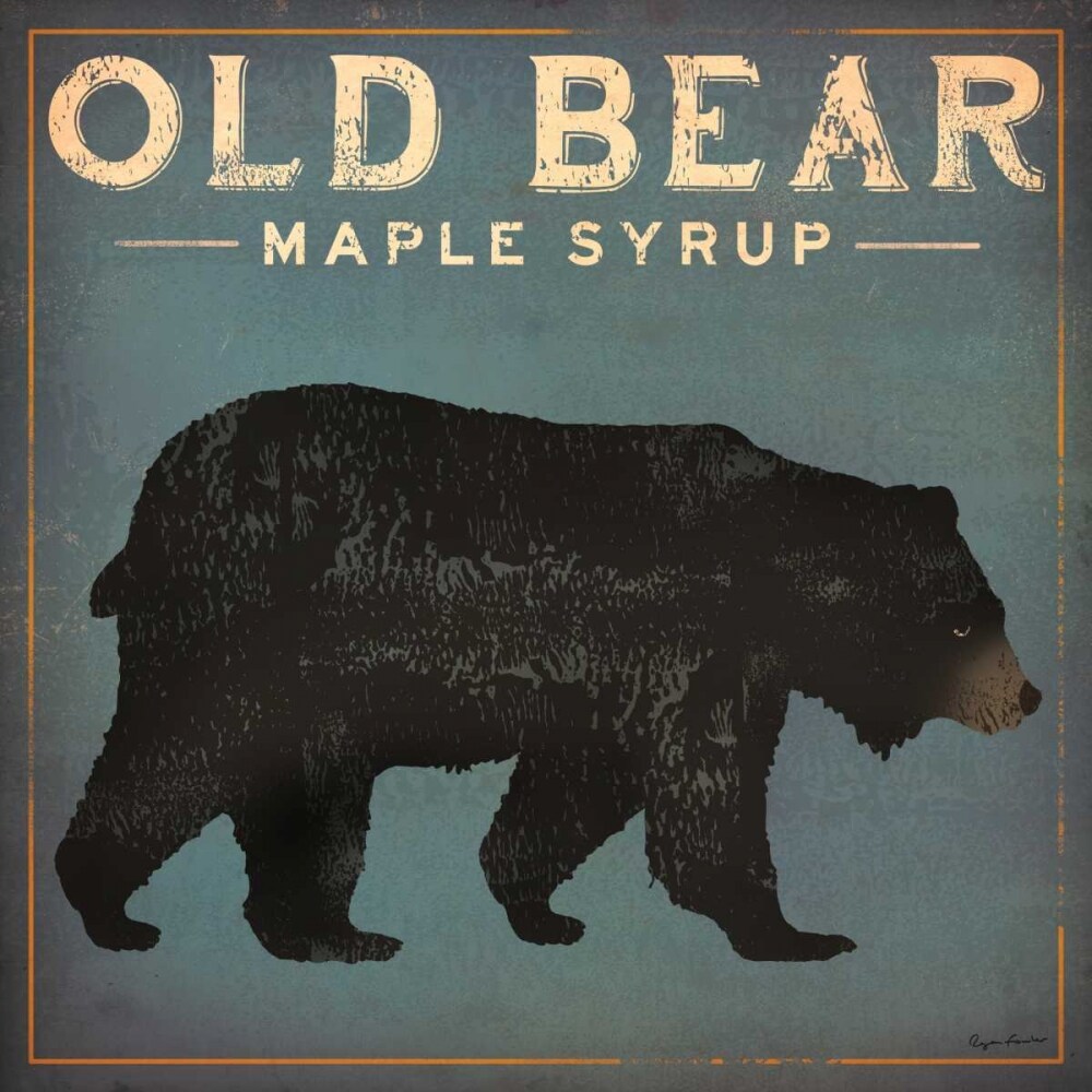 Old Bear Poster Print by Ryan Fowler - Item # VARPDX13358