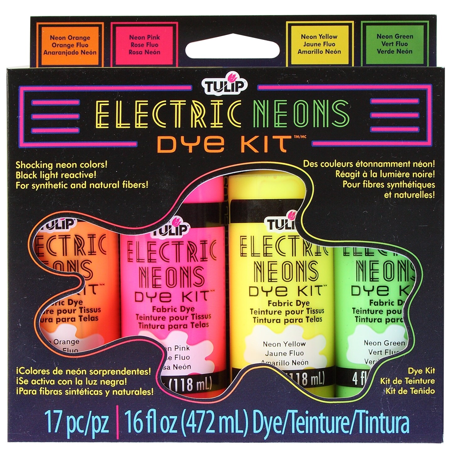 Tulip Electric Neons Dye Kit