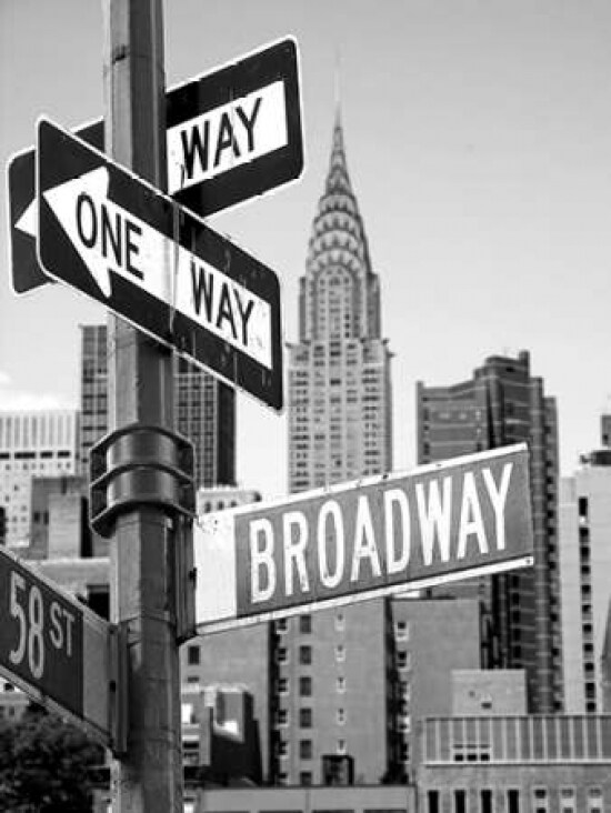 Broadway Poster Print by PhotoINC Studio - Item # VARPDXIN31391