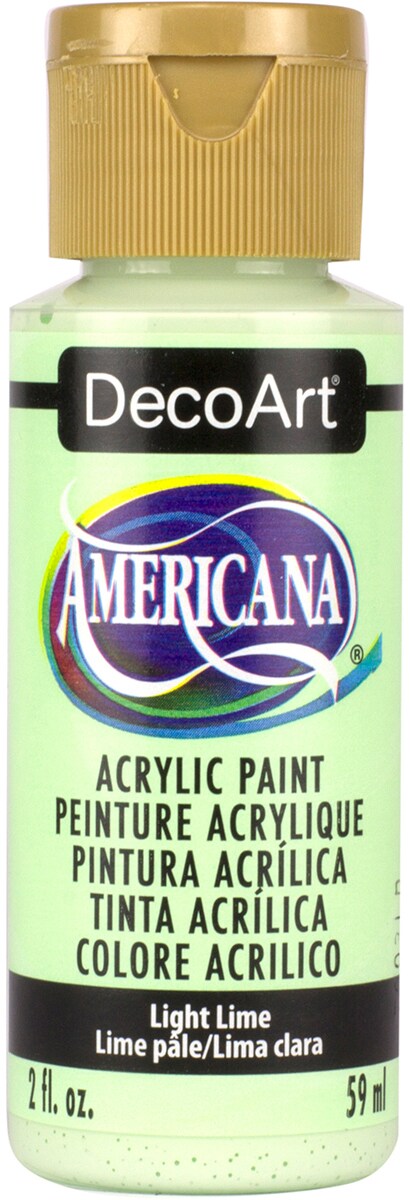 Americana Acrylic Paint 2oz Light Lime