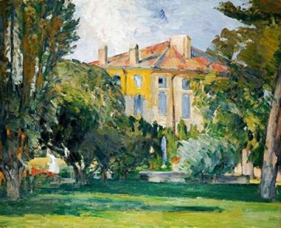The House at Jas De Bouffan Poster Print by Paul Cezanne - Item # VARPDX264687