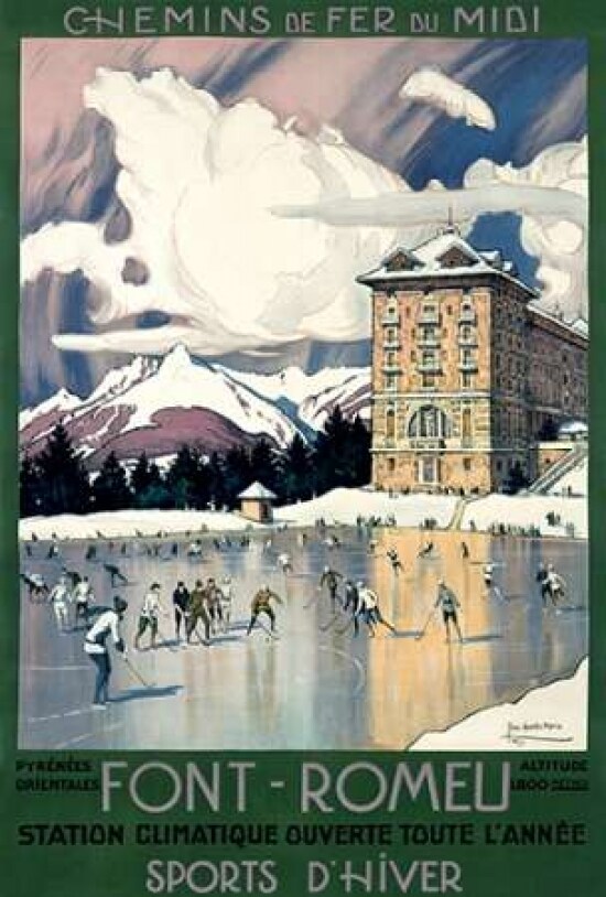 Font-Romeu Poster Print by  Tony Georges Roux - Item # VARPDX295845