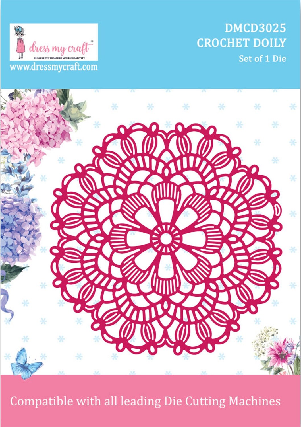 Dress My Craft DieCrochet Doily Michaels