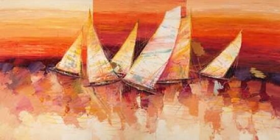 Vele all orizzonte Poster Print by Luigi Florio - Item # VARPDX2LR404