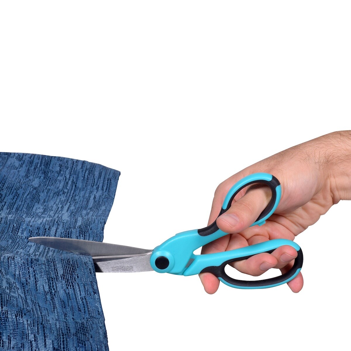 SINGER ProSeries(TM) Heavy-Duty Bent Scissors 9.5"-W/Comfort Grip