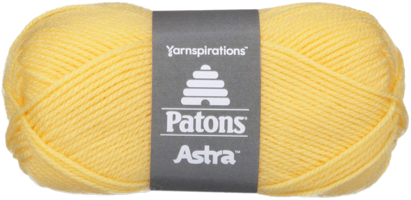 Patons Astra Yarn - Solids-Maize Yellow