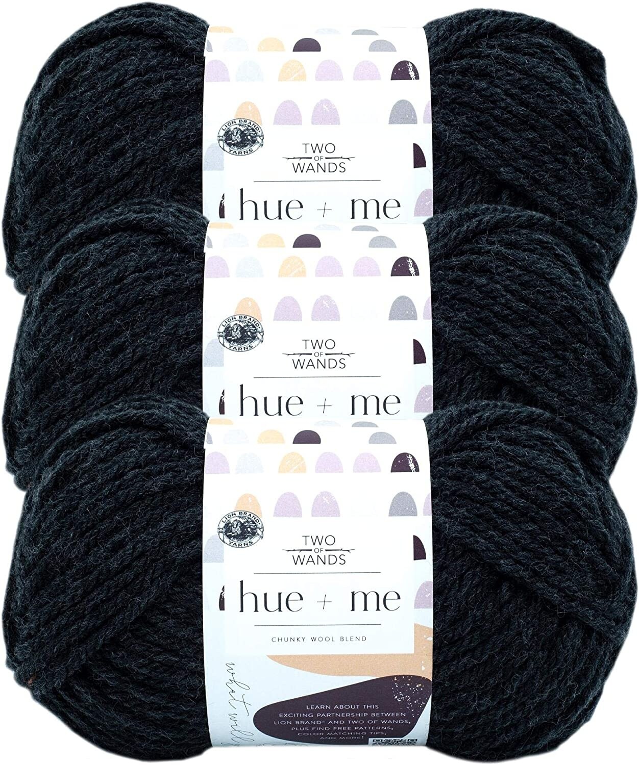 (Pack of 3) Lion Brand Hue &#x26; Me Yarn-Werewolf