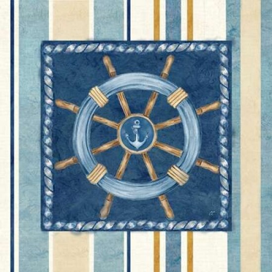 Nautical Stripe IV Poster Print by Cynthia Coulter - Item # VARPDXRB7827CC