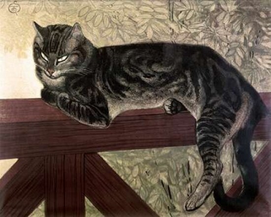 Cat On The Balustrade Poster Print by  Theophile Steinlen - Item # VARPDX280139