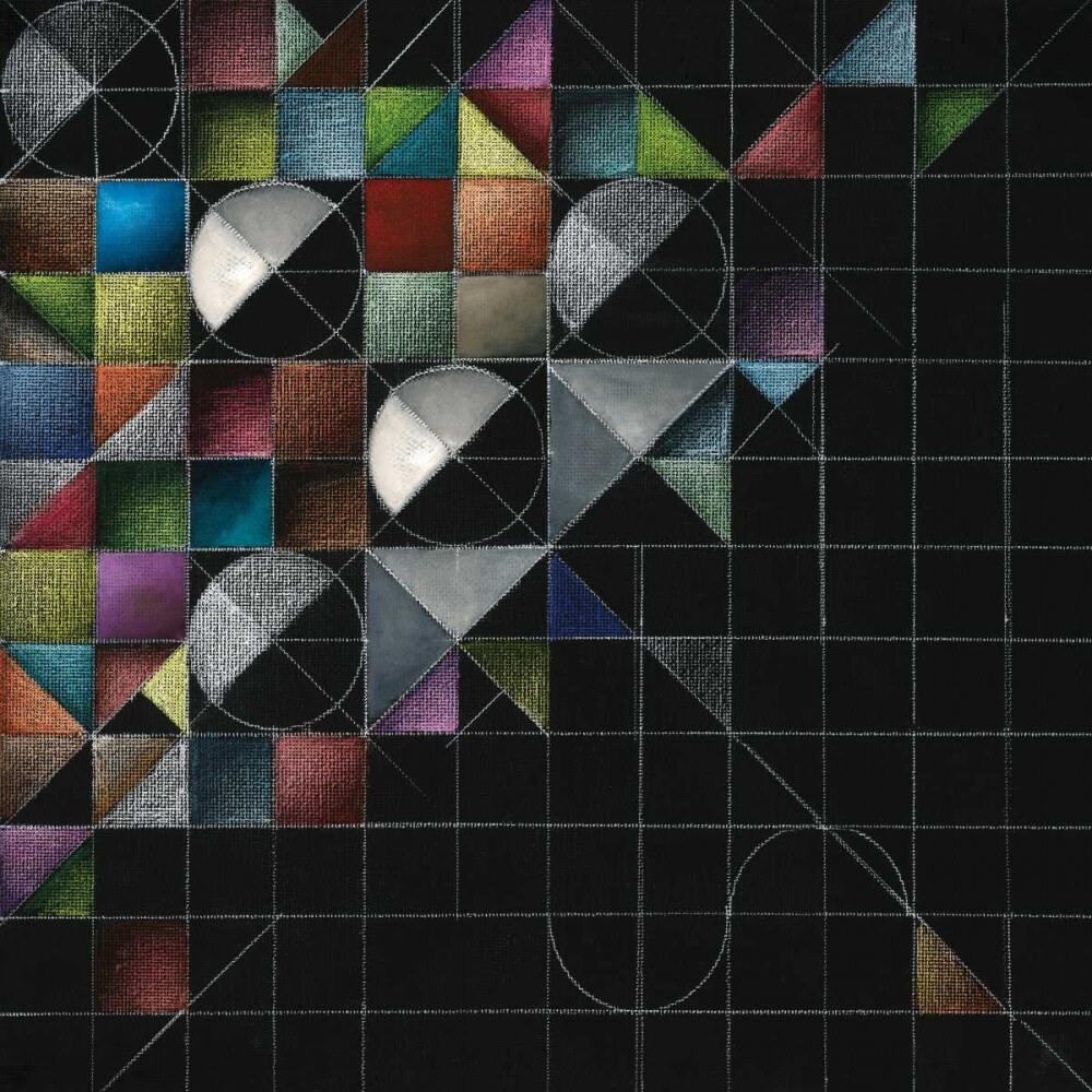 Rainbow Geo I Poster Print by Ken Berman - Item # VARPDX17070