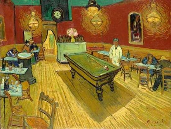 The Night Cafe Poster Print by Vincent van Gogh - Item # VARPDX3VG560
