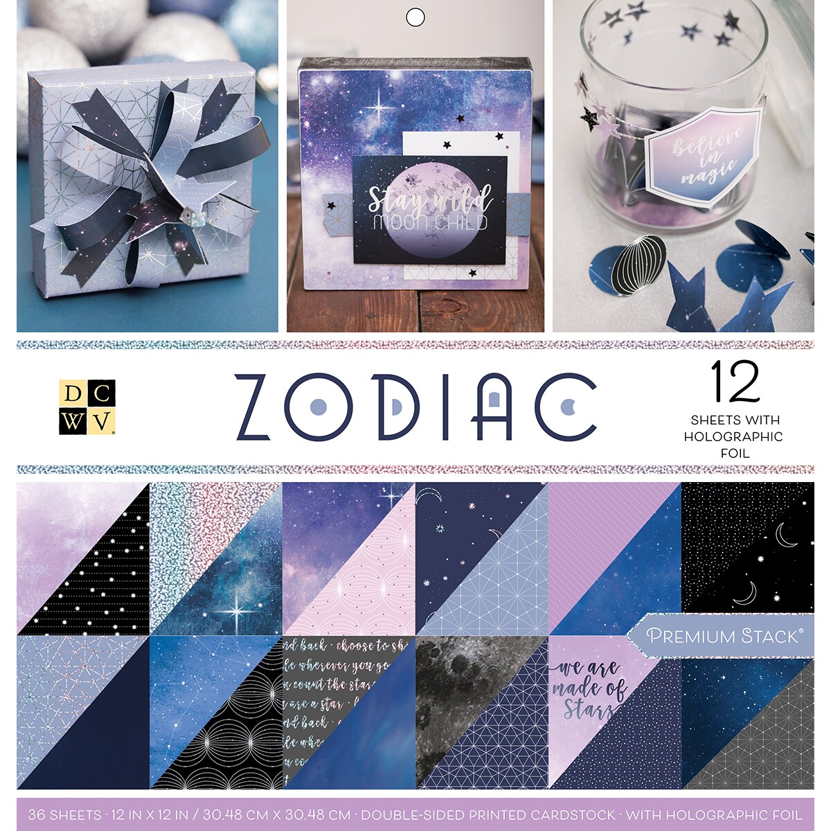 DCWV Double-Sided Cardstock Stack 12