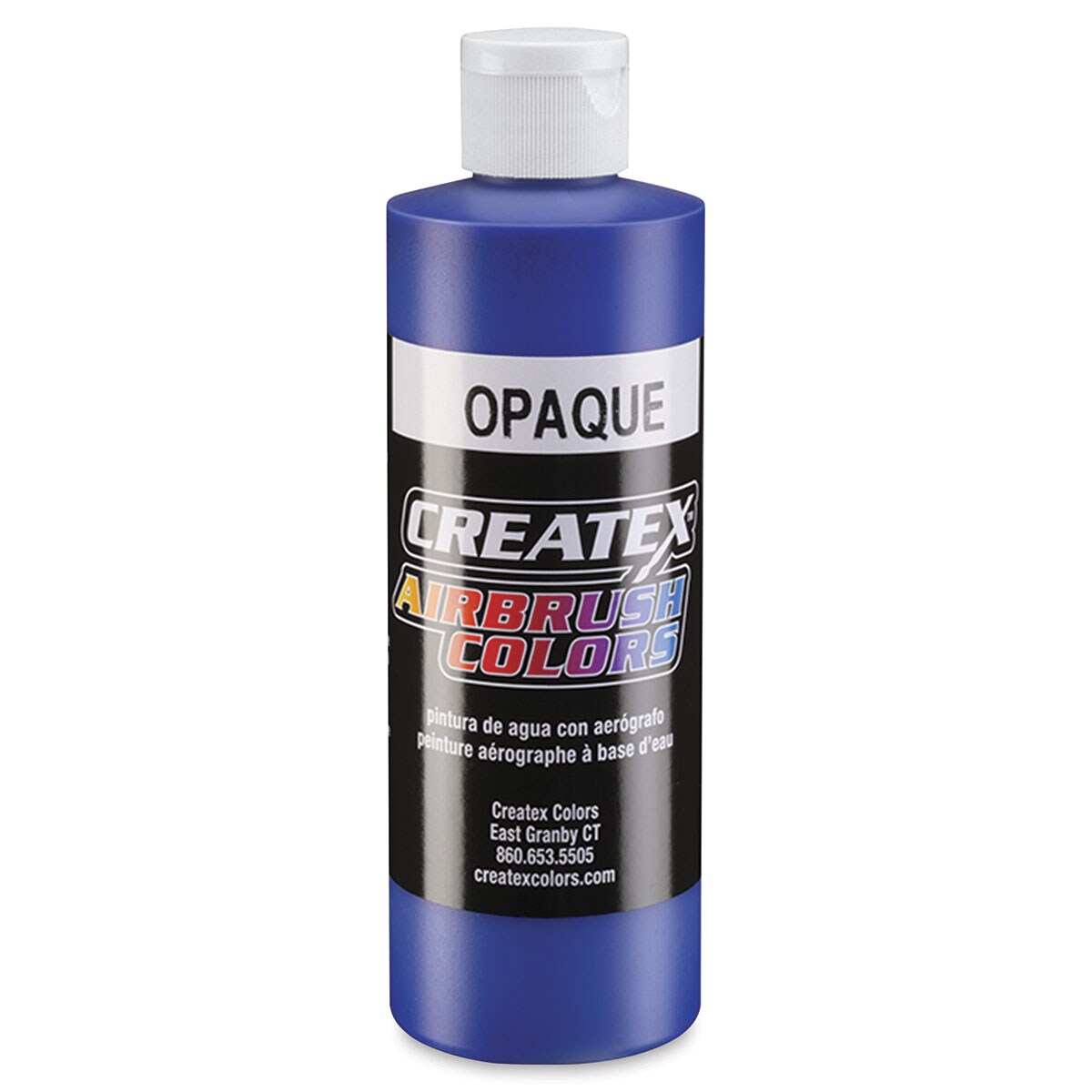 Createx Airbrush Color - 8 oz, Opaque Blue