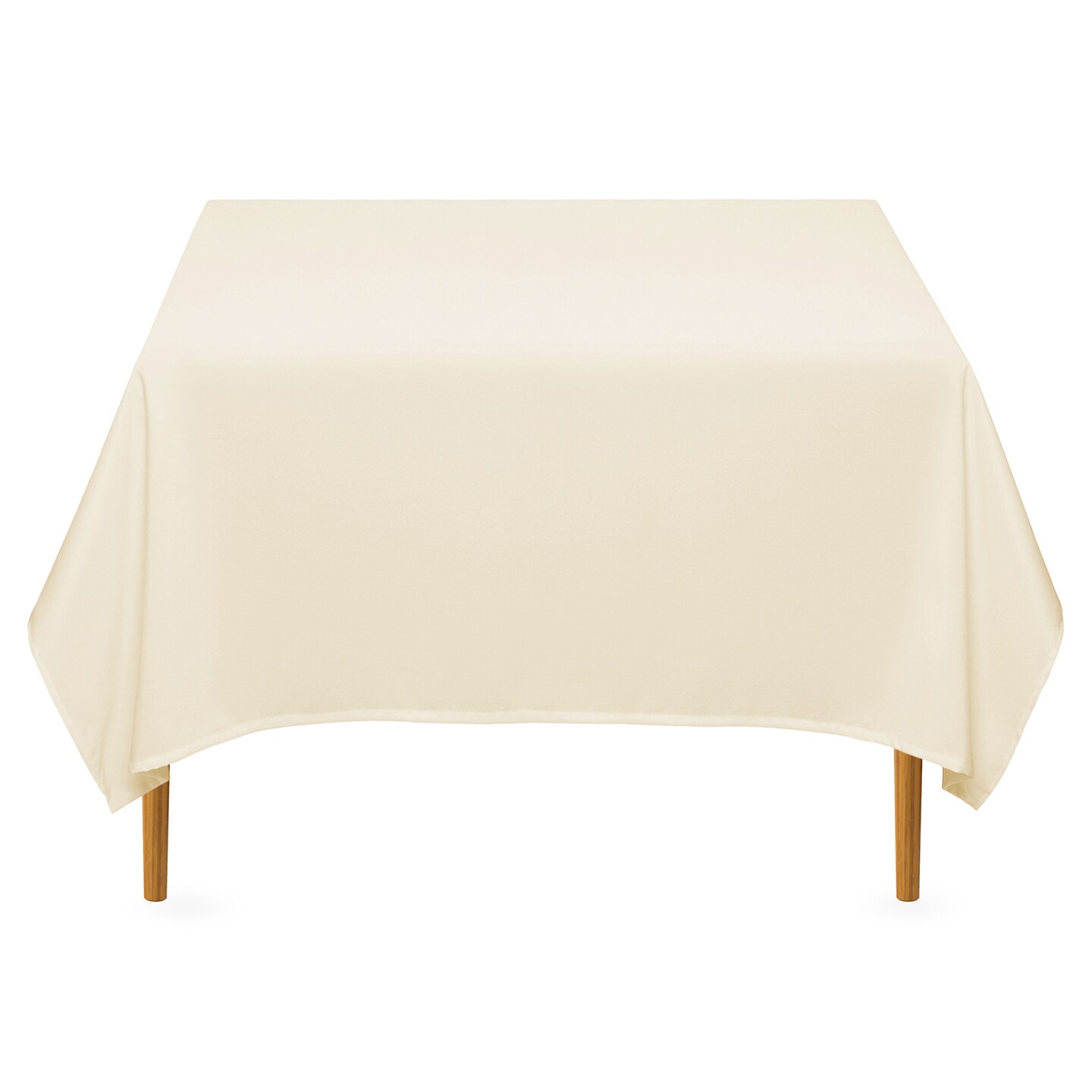 Lann's Linens - Square Premium Tablecloth for Wedding / Banquet / Restaurant - Polyester Fabric Table Cloth