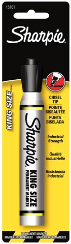 SHARPIE KING SIZE BLACK CARDED