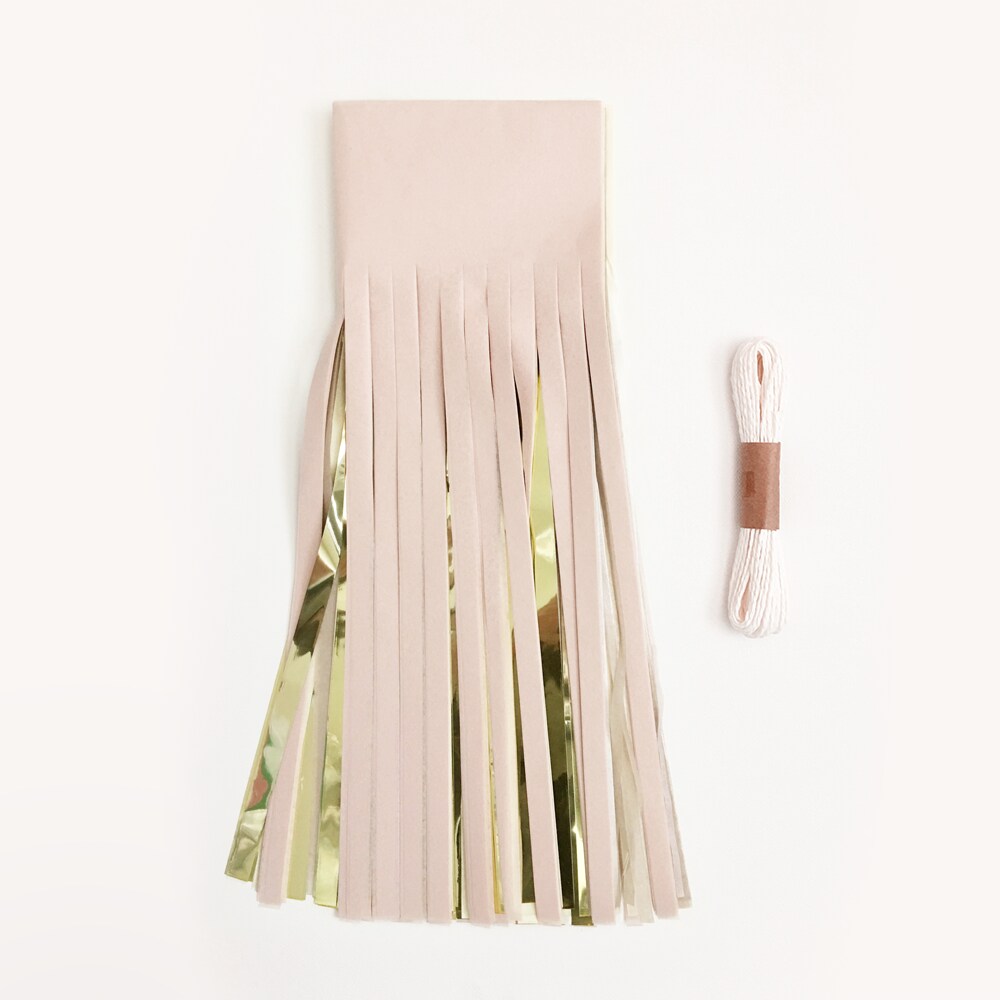 Tassel Garland Kit - Blush &#x26; Gold