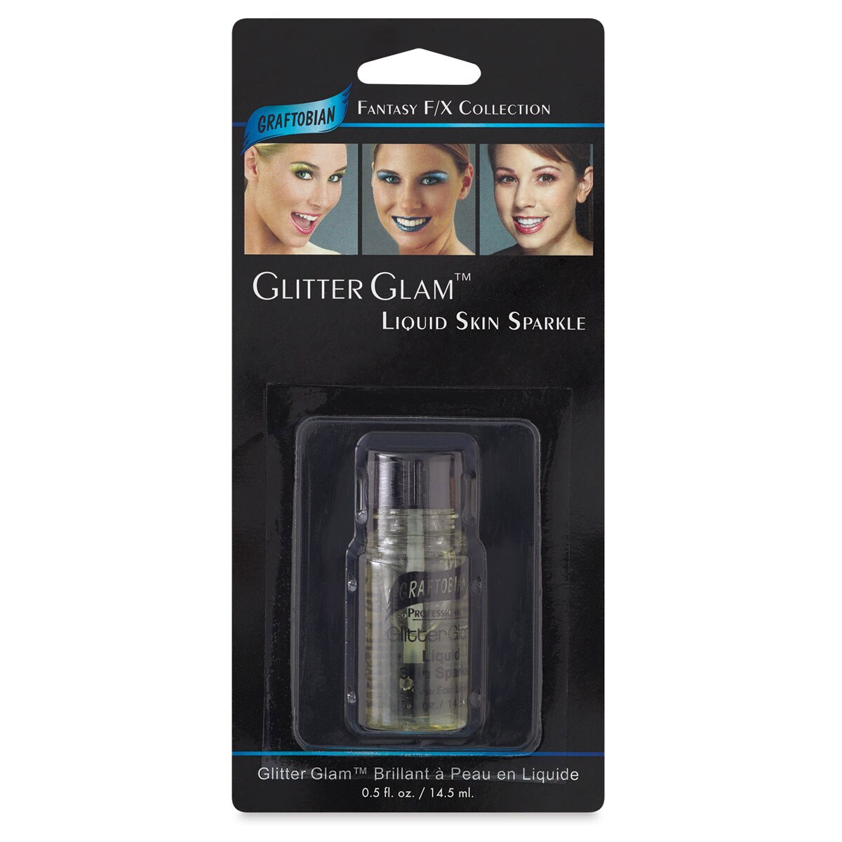 Graftobian GlitterGlam Liquid Skin Sparkle - Clear Mixing Base