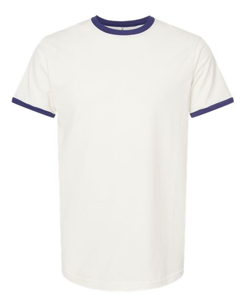 Tultex&#xAE; Fine Jersey Ringer Crewneck Short Sleeve T-Shirt