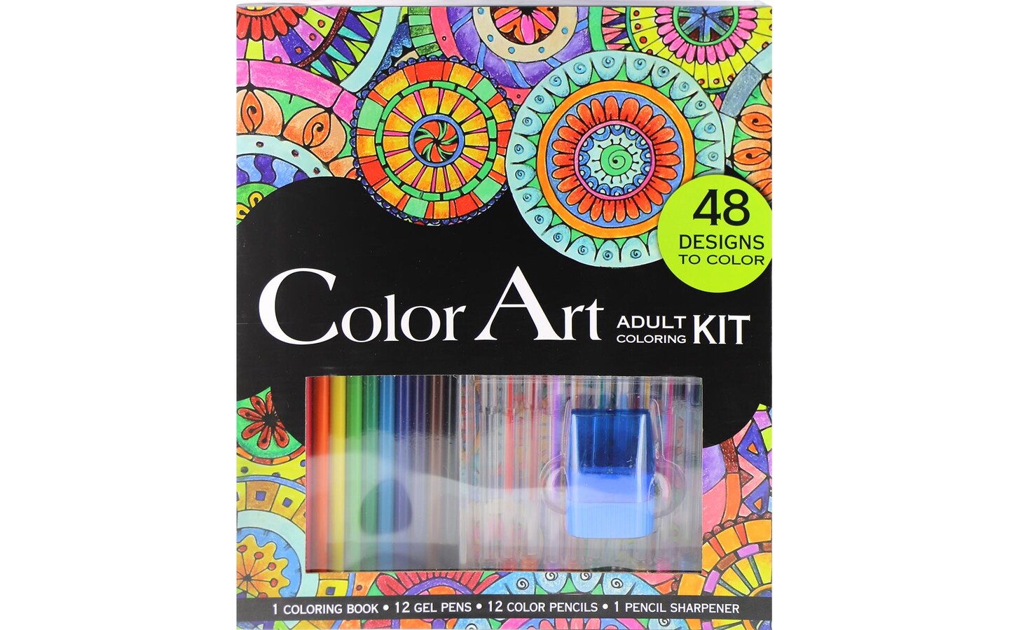 Leisure Arts Kit Color Art Adult Coloring